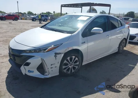 2021 Toyota Prius Prime Xle из США, поврежденный, VIN JTDKAMFP2M3177459